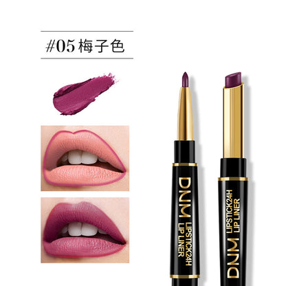 2-in-1 Waterproof Lipstick Lip Liner