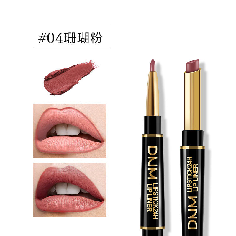 2-in-1 Waterproof Lipstick Lip Liner