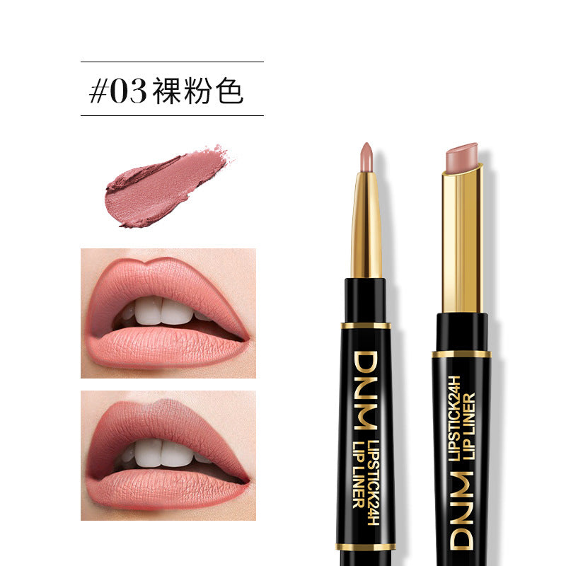 2-in-1 Waterproof Lipstick Lip Liner