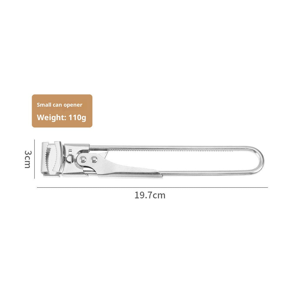 Nastaviteľný otvárač na fľaše z nehrdzavejúcej ocele – protišmykový dizajn, pohodlný úchop a univerzálne uchytenie
