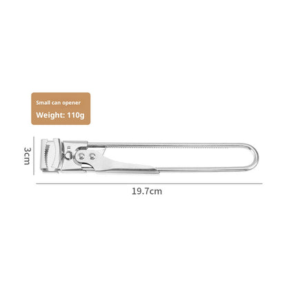 Nastaviteľný otvárač na fľaše z nehrdzavejúcej ocele – protišmykový dizajn, pohodlný úchop a univerzálne uchytenie