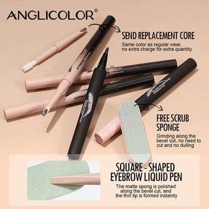 Angled Brow Brush Liquid Brow Paste