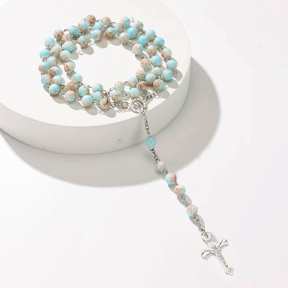 Časovo obmedzená ponuka Ježiš, Mária Ruženec Box - Limitovaná ručne vyrobená séria