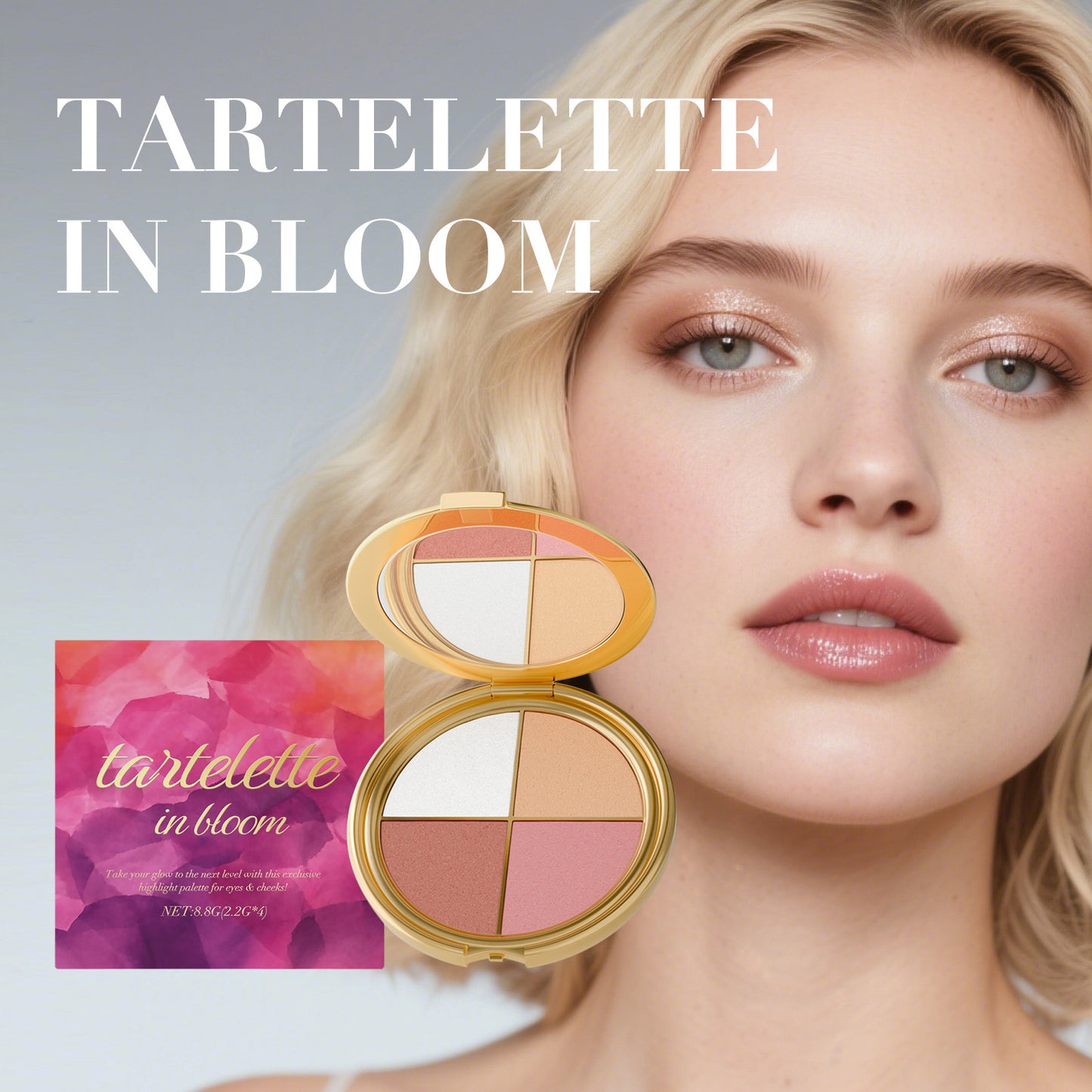 Glow Gallery highlightingeye & cheek palette