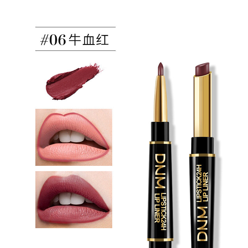 2-in-1 Waterproof Lipstick Lip Liner