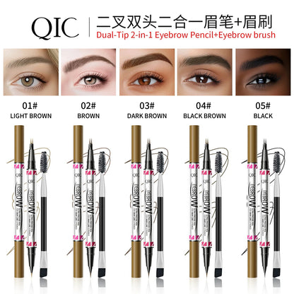 Očná linka a maskara 2 v 1