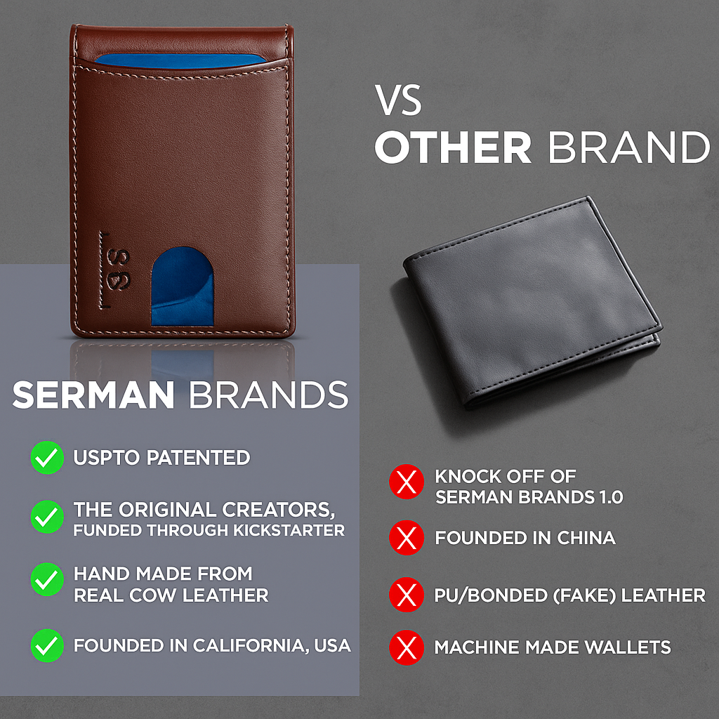 Pánska peňaženka s RFID blokovaním a slotom AirTag – Ručne vyrobená kožená peňaženka s držiakom na karty s rýchlym prístupom a veľkou kapacitou