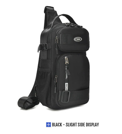 Nastaviteľná náprsná taška z oxfordskej látky