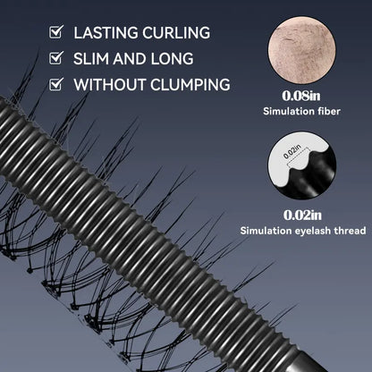 Vodoodporna in odporna na znoj, podaljševalna in kodrajoča maskara