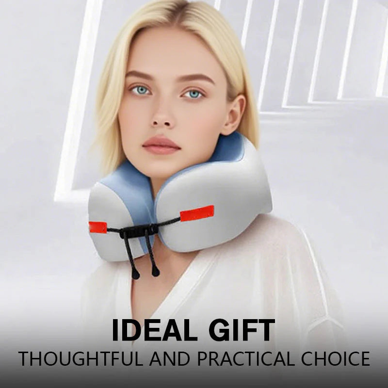 Vankúš na krk z pamäťovej peny v tvare U