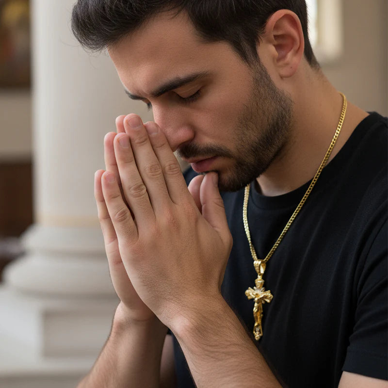 Náhrdelník s príveskom s vyobrazením Ježiša