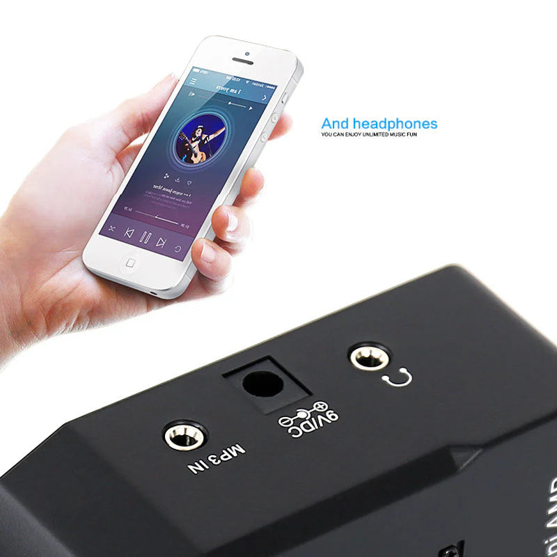 Mini prenosná súprava zosilňovača pre elektrickú gitaru