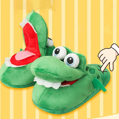Funny Crocodile Slippers