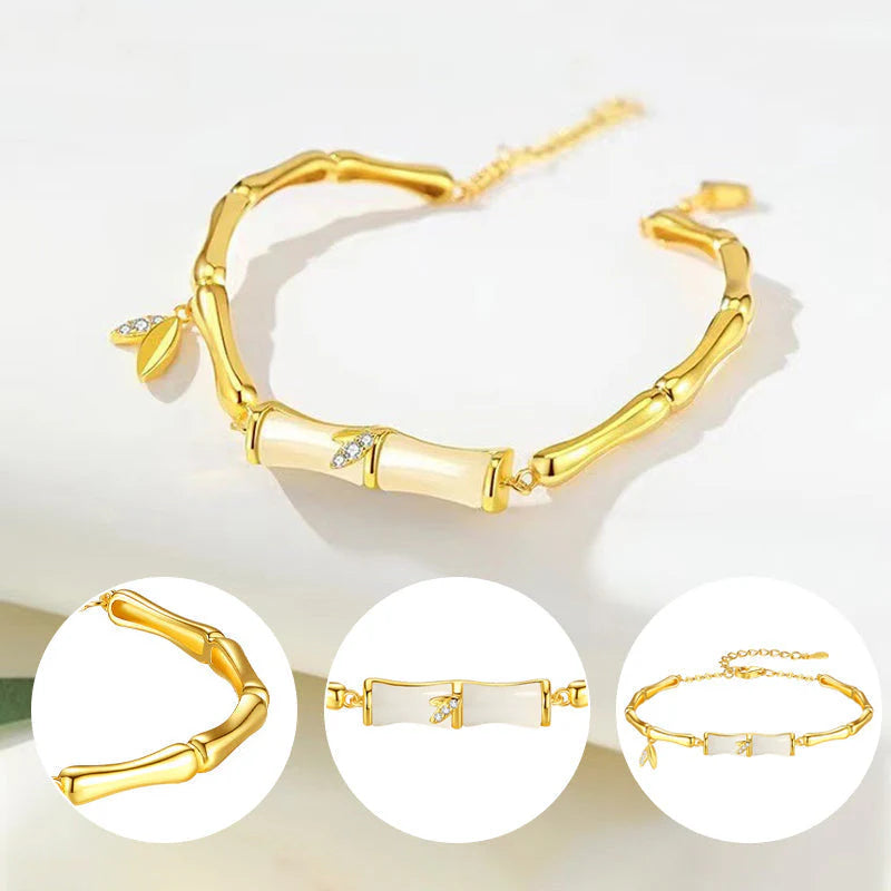 Náramok z bambusu a nefritu Hetian?