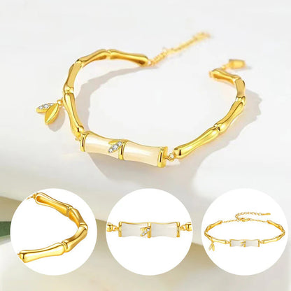 Náramok z bambusu a nefritu Hetian?