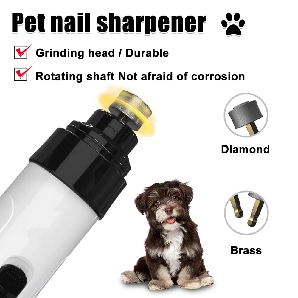 Rechargeable USB Charging Electric Pet Nail Grinder