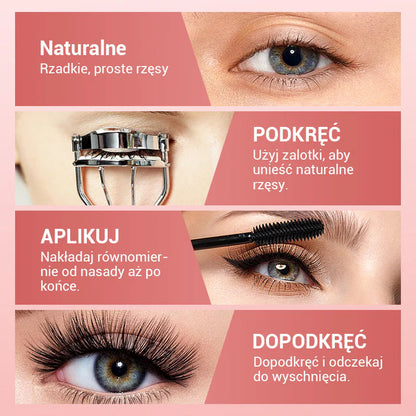 ✨Kup 1 i otrzymaj 1 za darmo✨Wodoodporna Mascara 4D z Jedwabnymi Włóknami