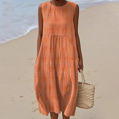 Dámske šaty bez rukávov