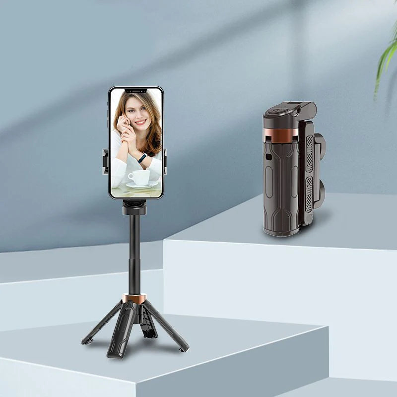 ?⏳Skladacia Bluetooth selfie tyč do vrecka so vstavaným statívom?
