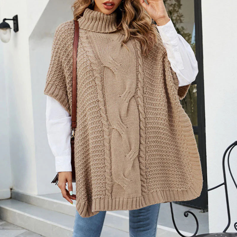 Voľný dámsky sveter