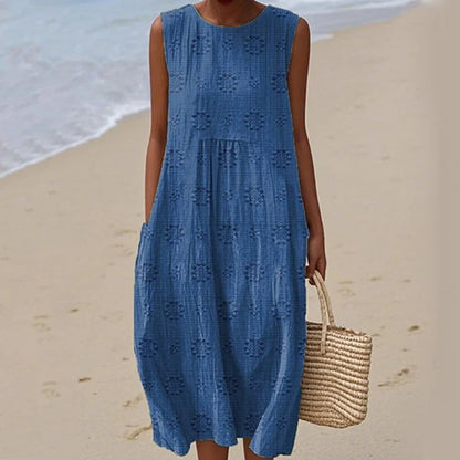 Dámske šaty bez rukávov