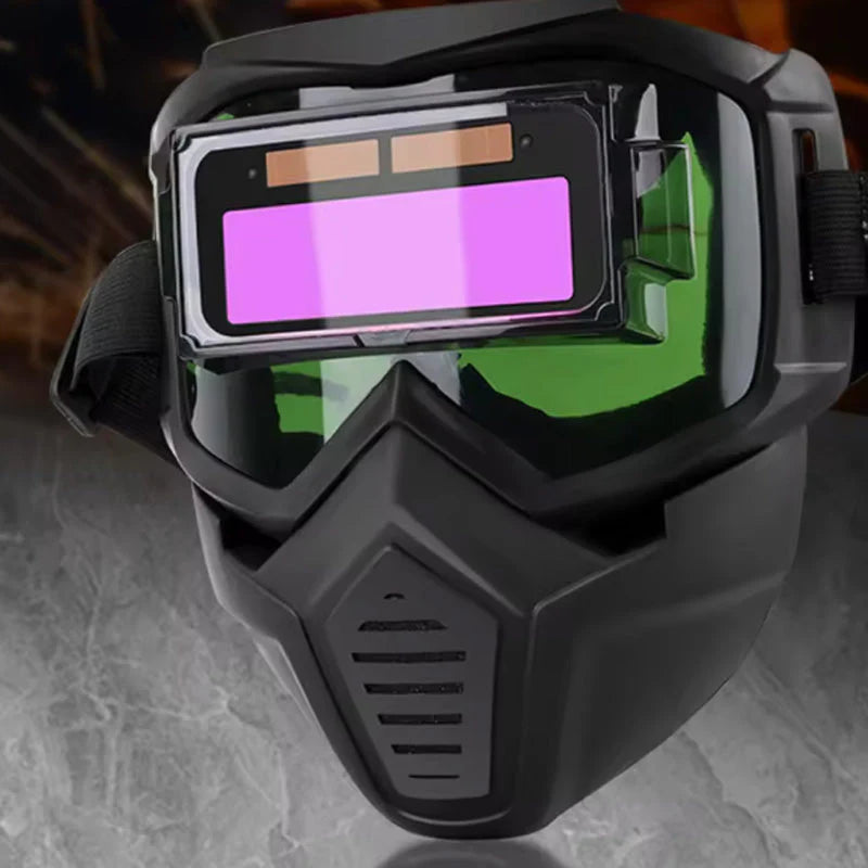 Samostmievacia zváračská kukla pre ochranu očí