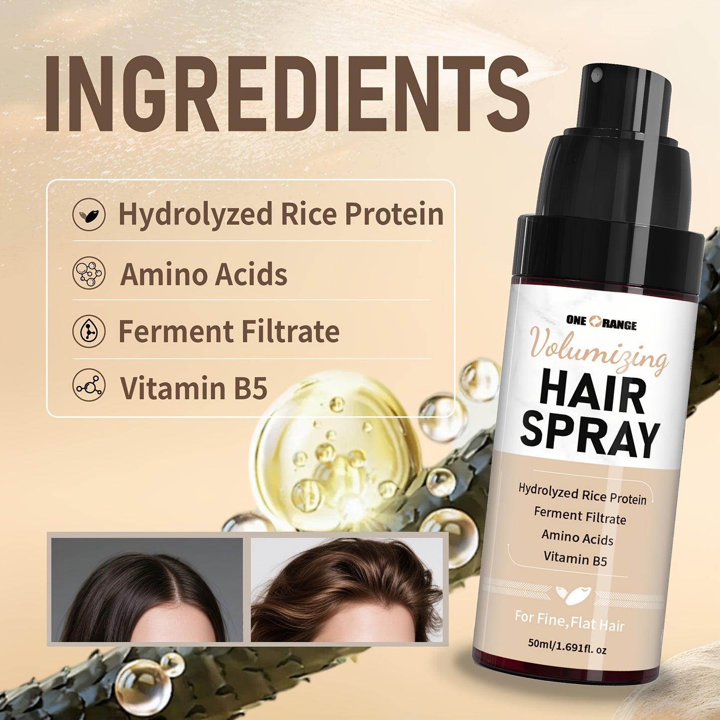 【🔥Kúp 1 a získaj 1 zadarmo🔥】Stylingový sprej na kučeravé vlasy