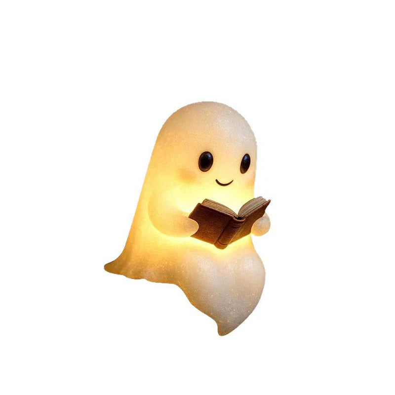 Roztomilé dekoratívne svetielka s duchmi na Halloween