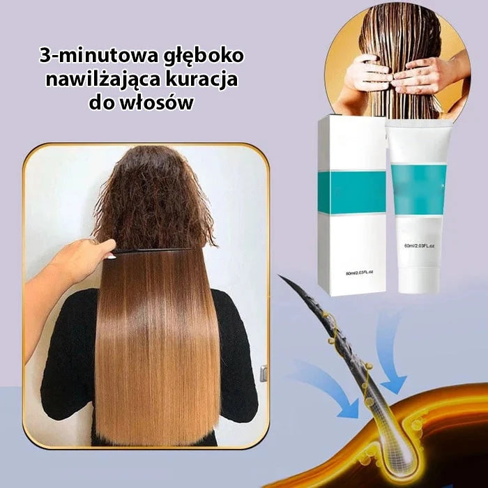 （🔥Kúp 1 a dostaneš 1 zadarmo🔥）Krém na narovnávanie vlasov s keratínom