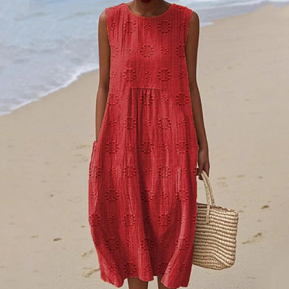 Dámske šaty bez rukávov