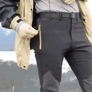 Vetruodolné turistické nohavice veľkej veľkosti