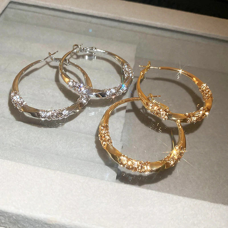 Kruhové prívesky so zirkónmi