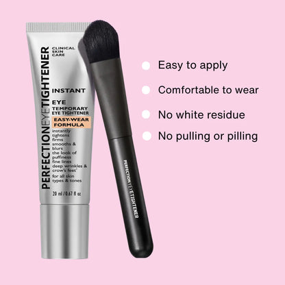 Okamžité sťahovanie očí - zloženie bezpečné aj na make-up