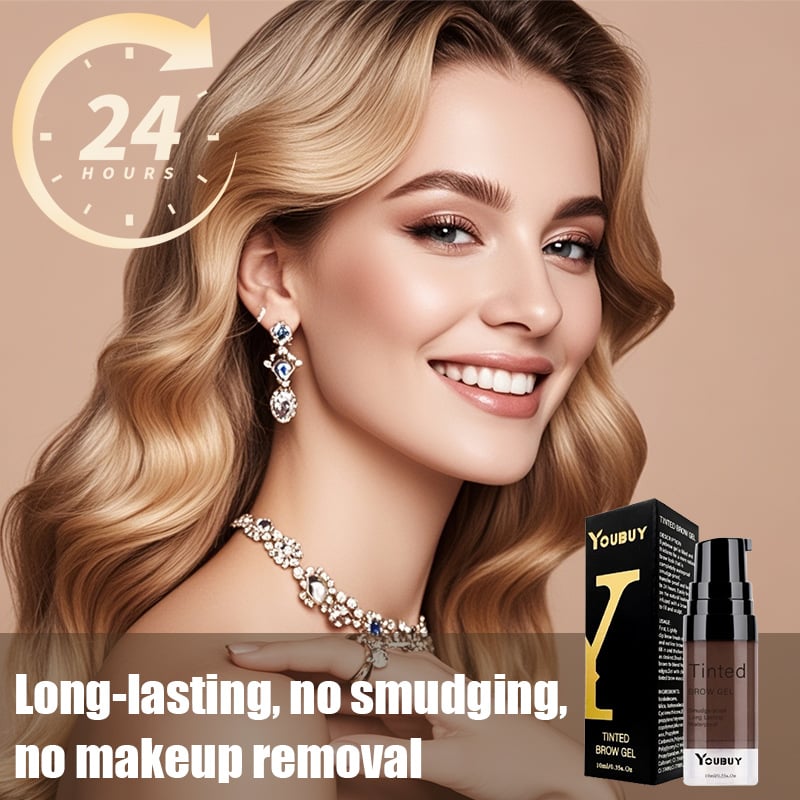 Dlhotrvajúci vodeodolný tónovaný gél na obočie