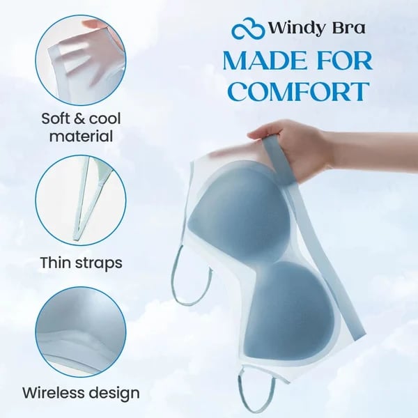 WindyBra - Summer seamless ultra-thin plus size ice silk comfort bra
