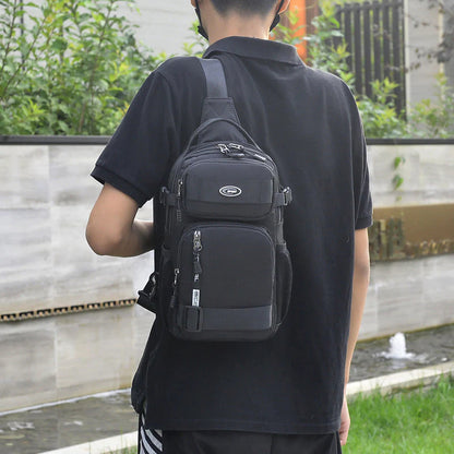 Nastaviteľná náprsná taška z oxfordskej látky