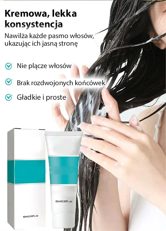 （🔥Kúp 1 a dostaneš 1 zadarmo🔥）Krém na narovnávanie vlasov s keratínom