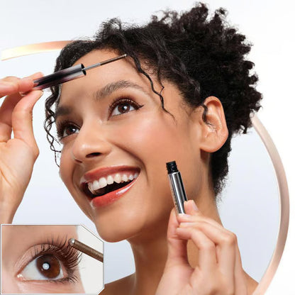 24 HR Waterproof 3D Natural Curling & Extension Eyelash Iron Mascara