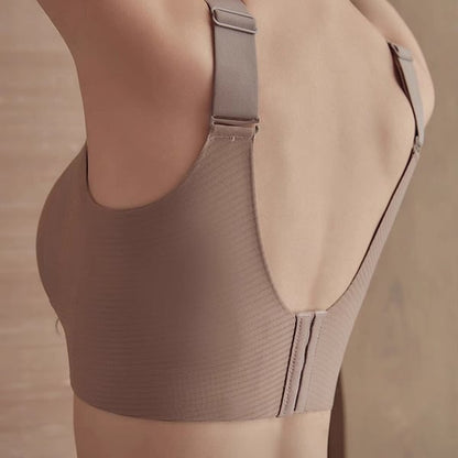 🔥Kúpte 1 balenie a získajte 3 balenia - Dámska rebrovaná push-up podprsenka bez kostic