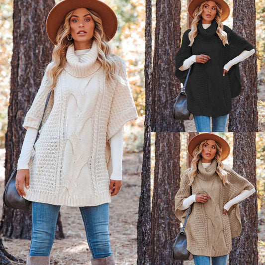 Voľný dámsky sveter