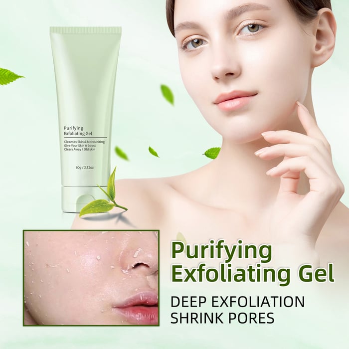 Čistiaci exfoliačný gél GreTeam
