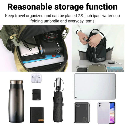 Nastaviteľná náprsná taška z oxfordskej látky