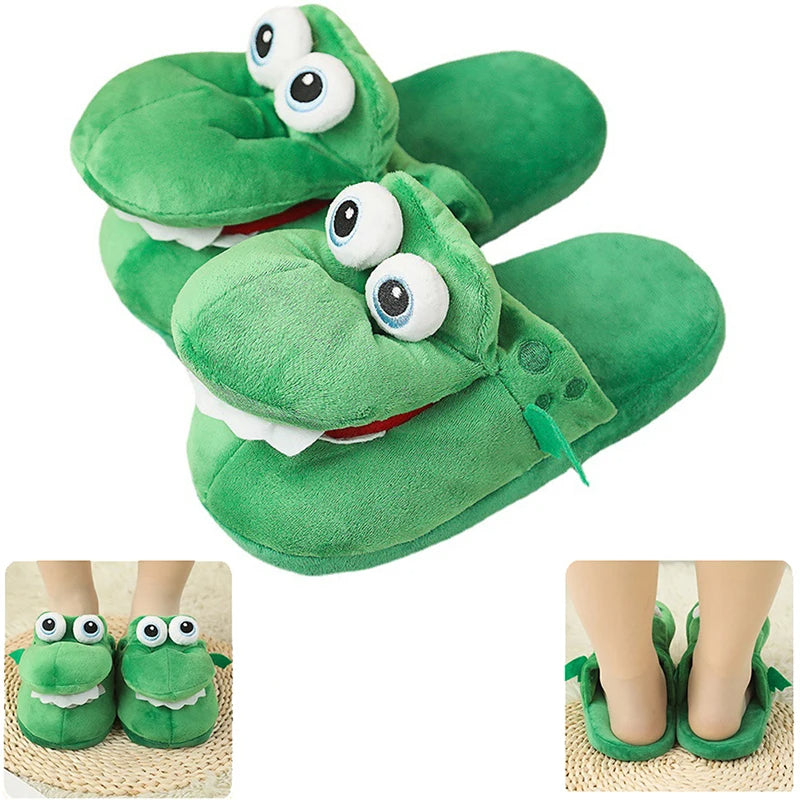 Funny Crocodile Slippers