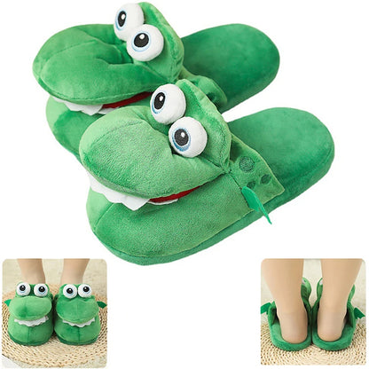 Funny Crocodile Slippers