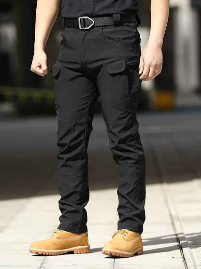 Pánske outdoorové softshellové turistické nohavice