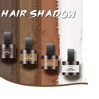 Púder na vlasovú líniu okamžite zakryje vypadávanie vlasov, púder na úpravu vlasov od korienkov