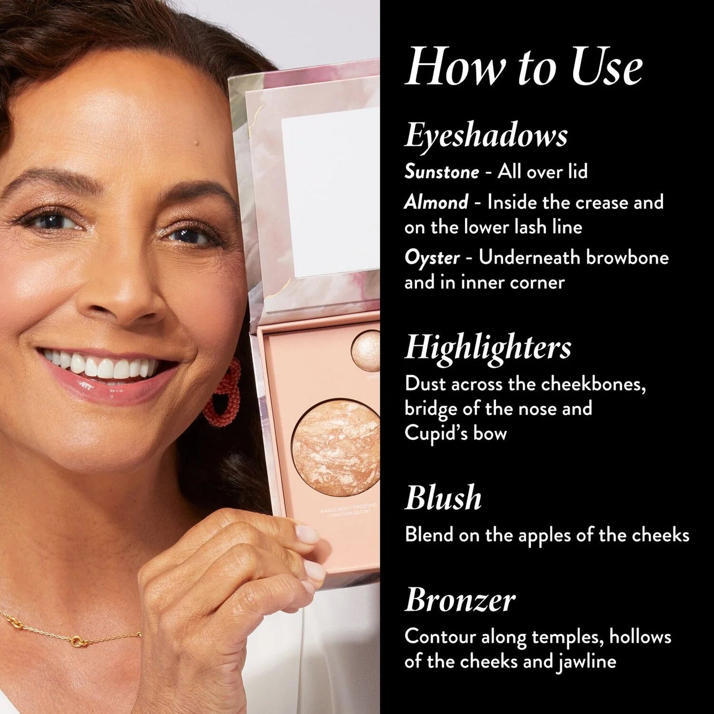 Vytvorte jemný make-up a odomknite štartovaciu sadu Baked (3 ks)