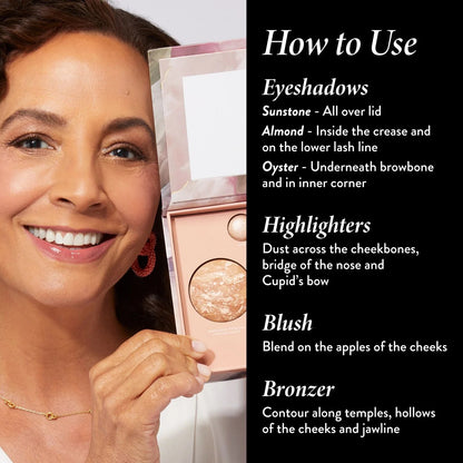 Vytvorte jemný make-up a odomknite štartovaciu sadu Baked (3 ks)