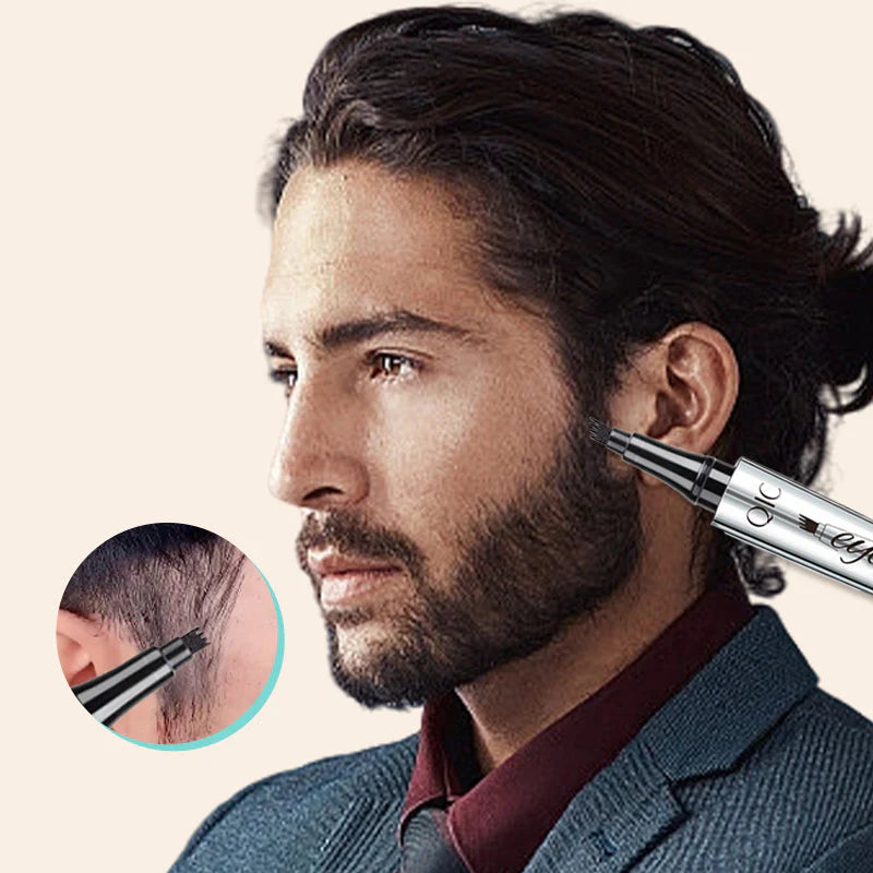 【Kúp 1 a získaj 1 zadarmo】☔Vysokokvalitná vodeodolná ceruzka na obočie so 4 vidličkami