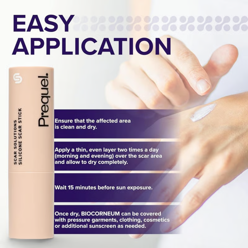 Riešenia na jazvy na koži 🛡️ 60% silikónová tyčinka na jazvy.